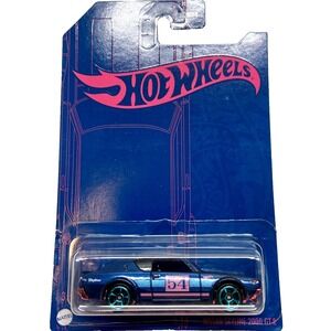 Hot Wheels 54th Anniversary 2/6 Nissan Skyline 2000 GT-R Blue Pearl Pink Chrome